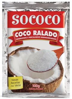 COCO RALADO MEDIO PURO -100G DESENGORDUR