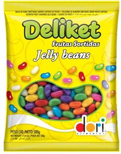 DELIKET JELLY BEANS FRUTAS 500GR