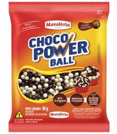 CHOCO POWER BALL MINI MESCLADO 80GR