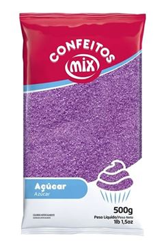 ACUCAR COLORIDO MIX LILAS 500GR