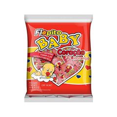 PIRULITO BABY CORACAO MORANGO 400GR