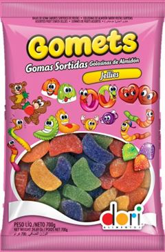 GOMETS GOMA GOMOS DE FRUTAS 700GR