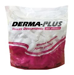 TOUCA DESCARTAVEL DERMA PLUS 100UN