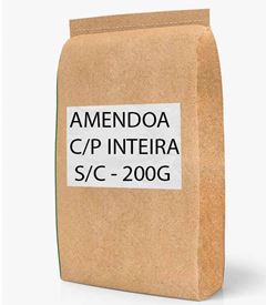 AMENDOA C/P INTEIRA S/C - 200G