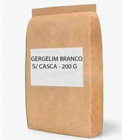 GERGELIM BRANCO S/ CASCA - 200 G