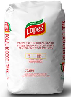 POLVILHO DOCE 25KG - LOPES