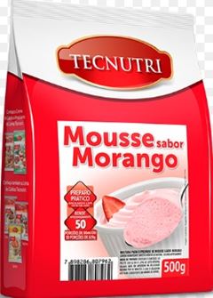 MOUSSE MORANGO 500G (TECNUTRI)