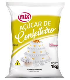 ACUCAR CONFEITEIRO MIX 1KG