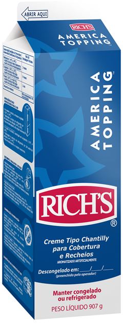 CHANTILLY AMERICA TOPPING RICHS 907G