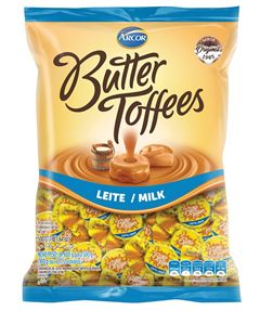 BALA BUTTER TOFFEES LEITE 500GR