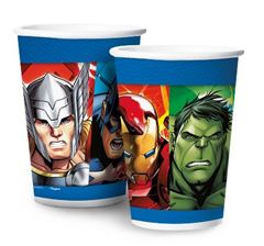 AVENGERS ANIMATED COPO PAP 180ML 12UN