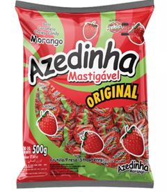 BALA MASTIG ICEKISS AZEDIN MORANGO 500GR