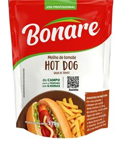 MOLHO TOMATE BONARE HOT DOG SC GD 1,7KG