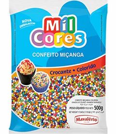 CONFEITO MICANGA COLORIDA 500GR 