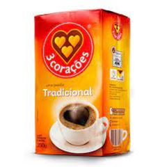 CAFE 3 CORACOES TRADICIONAL VACUO 250GR