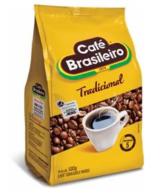 CAFE BRASILEIRO TRAD. STAND PACK 500GR