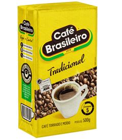 CAFE BRASILEIRO TRADICIONAL VACUO 500GR