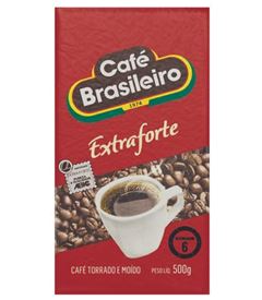 CAFE BRASILEIRO EXTRA FORTE VACUO 500GR