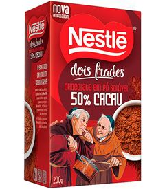 CHOCOLATE EM PO DOIS FRADES 50% 200GR