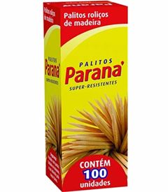 PALITOS DE DENTE PARANA C/100UN