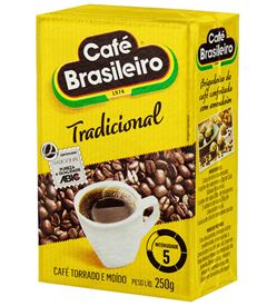 CAFE BRASILEIRO TRADICIONAL VACUO 250GR