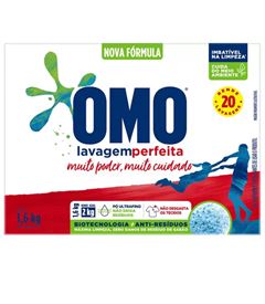 SABAO P. OMO LAVAGEM PERFEITA 1.6KG