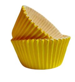 FORMA MINI CUPCAKE 45UN AMARELO