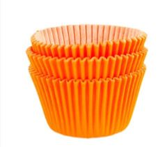 FORMA MINI CUPCAKE 45UN LARANJA