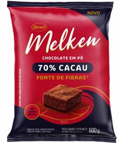 CHOCOLATE EM PO MELKEN 70% 500GR