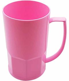 CANECA 350ML ROSA CLARO SOLIDO