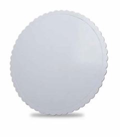 BASE CAKEBOARD REDONDO BRANCO 21CM 