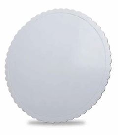 BASE CAKEBOARD REDONDO BRANCO 26CM 