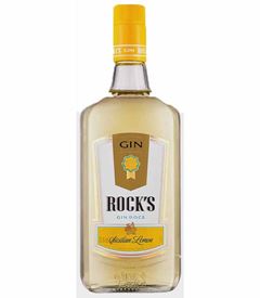 GIN ROCKS SICILIAN LEMON 1L 