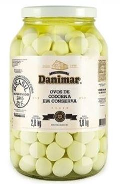 OVO DE CODORNA - 1,8KG DANIMAR