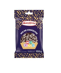 CONFEITO MIX DE CONFEITOS MARROM 150GR