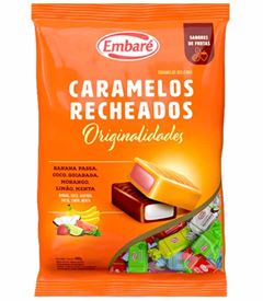 BALA CARAMELO EMBARE RECH SORTIDA 600GR