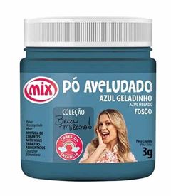 PO P/DECOR AVELUDADO BECA AZUL 3GR