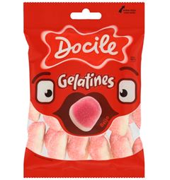 BALA GELATINA DOCILE 70GR BEIJOS