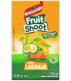 SUCO MAGUARY FRUIT SHOOT LARANJA 150ML 