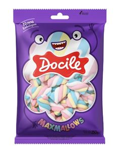 MARSHMALLOW DOCILE 250GR TWIST COLORIDO