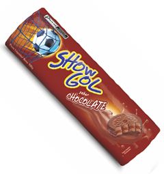 BISCOITO SHOWGOL RECH CHOCOLATE 100GR