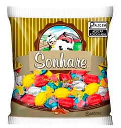 BALA DURA SONHARE SORTIDA 500GR