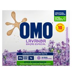 SABAO EM PO OMO LAVANDA 800 GR