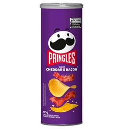 BATATA PRINGLES CHEDDAR E BACON 105GR