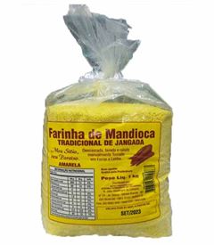 FARINHA MANDIOCA AMARELA JANGADA 1KG PCT