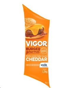 MOLHO CHEDDAR BURGER VIGOR 1,5KG