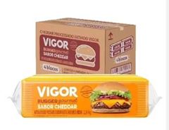 QUEIJO CHEEDAR FATIADO VIGOR 2,24KG