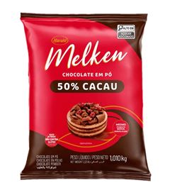 CHOCOLATE PO MELKEN 50% CACAU 1,010KG