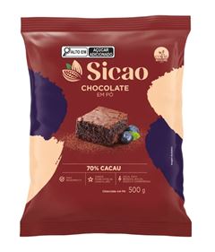 CHOCOLATE EM PO SICAO 70% 500GR