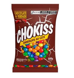 CHOKISS MINI COLORIDO CHOC AO LEITE 500GR